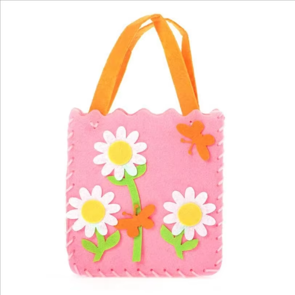 Kletshuts™ CreativeBag: Kids DIY Naaien En Knutselen Creatieve Tas Kit