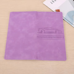 Icone™ DocumentWallet 1+1 GRATIS: Premium Autoregistratie Verzekering Organisator Document Portemonnee