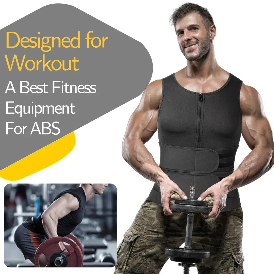 Icone™ VestShaper - Mannen Lichaamscontouren Comfortabele Steun Vest Vormer
