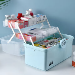 Globetrek° SmartStorage - Multifunctionele Drie-Laags Transparante Slimme Opberg Organizer