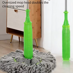 Cleaner Pro° SmartSqueeze 1+1 GRATIS: Handenvrije Zelf-Wringende Slimme Knijp Draai Dweil