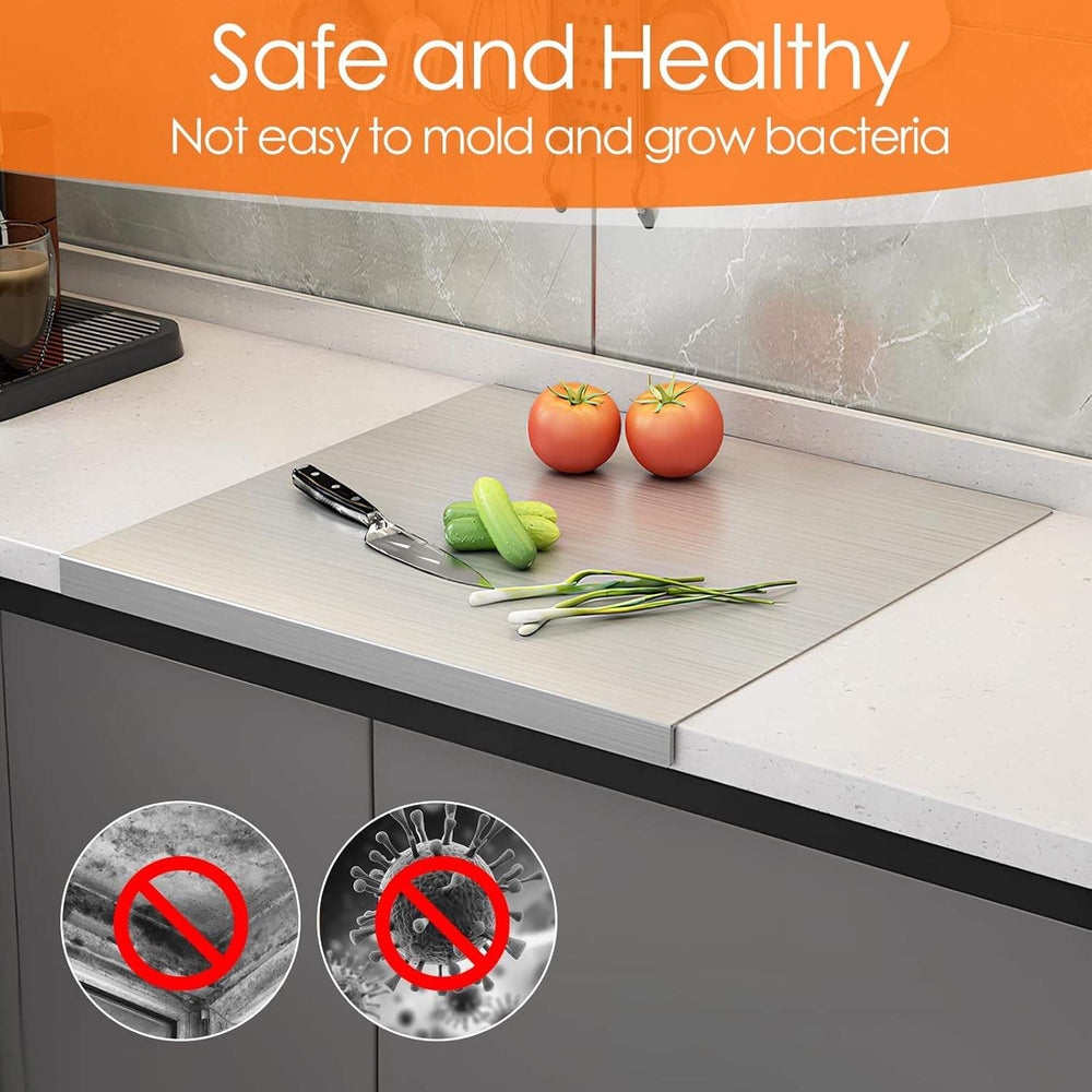 Globetrek° KitchenBoard: Voedselbereiding Keuken RVS Bord