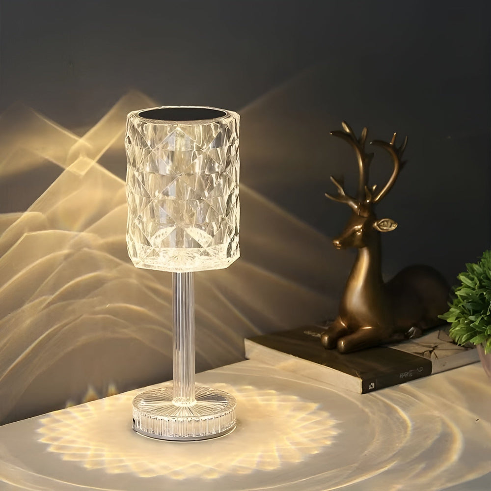 Ledsen™ SparkleLamp: Elegante Verlichtende Kristallen Diamanten Fonkel Lamp