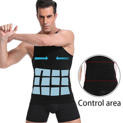 Icone™ BodyShaper 1+1 GRATIS - Mannen Stijlvolle Slank Fit Tank Lichaam Vormer