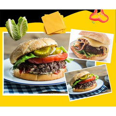 Globetrek° BurgerMaker: Elektrische Burgerpers Sandwich En Pattymaker