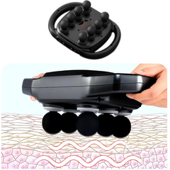 MuscleMassager: Multi Hoofd Percussie Diepe Weefsel Spier Massageapparaat