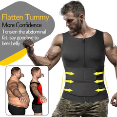 Icone™ VestShaper - Mannen Lichaamscontouren Comfortabele Steun Vest Vormer