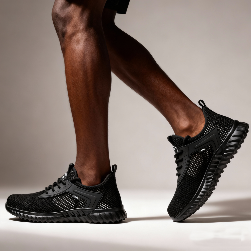 Happy™ BreathableShoes: Ademend Comfortabele Klassieke Stijl Werkbeschermingschoenen
