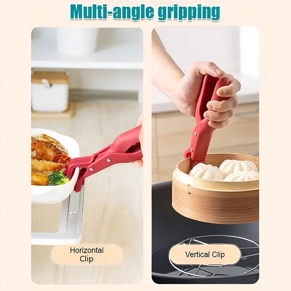 Globetrek° GripClip 1+1 GRATIS: Multifunctioneel Warmte Hittebestendig Keuken Clip Houder