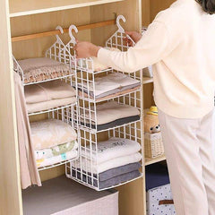 GlideHold® HangingOrganizer: Ruimtebesparende Multi Laags Verticale Hangopslag Organizer
