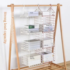 GlideHold® HangingOrganizer: Ruimtebesparende Multi Laags Verticale Hangopslag Organizer