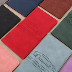 Icone™ DocumentWallet 1+1 GRATIS: Premium Autoregistratie Verzekering Organisator Document Portemonnee