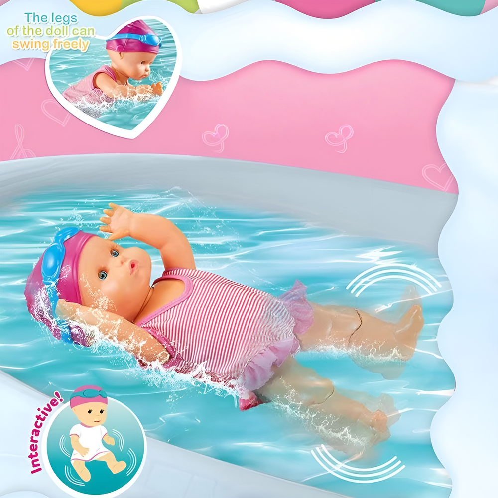 Kletshuts™ FloatingDoll - Waterdichte Beweegbare Bad En Zwembad Drijvende Pop