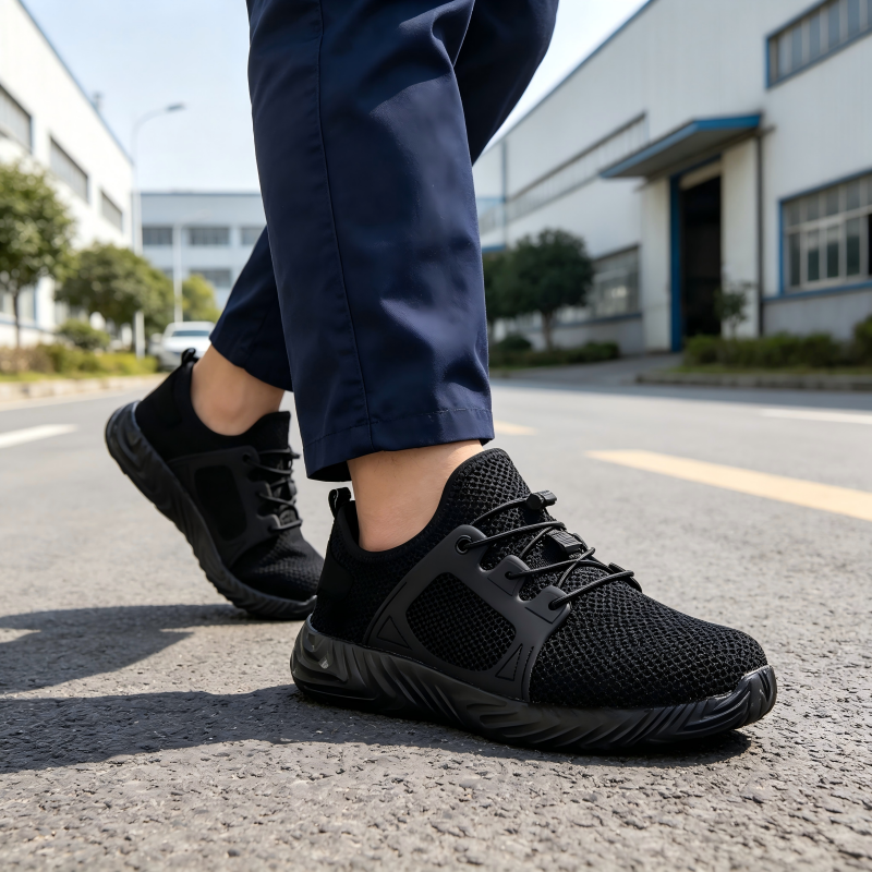 Happy™ BreathableShoes: Ademend Comfortabele Klassieke Stijl Werkbeschermingschoenen