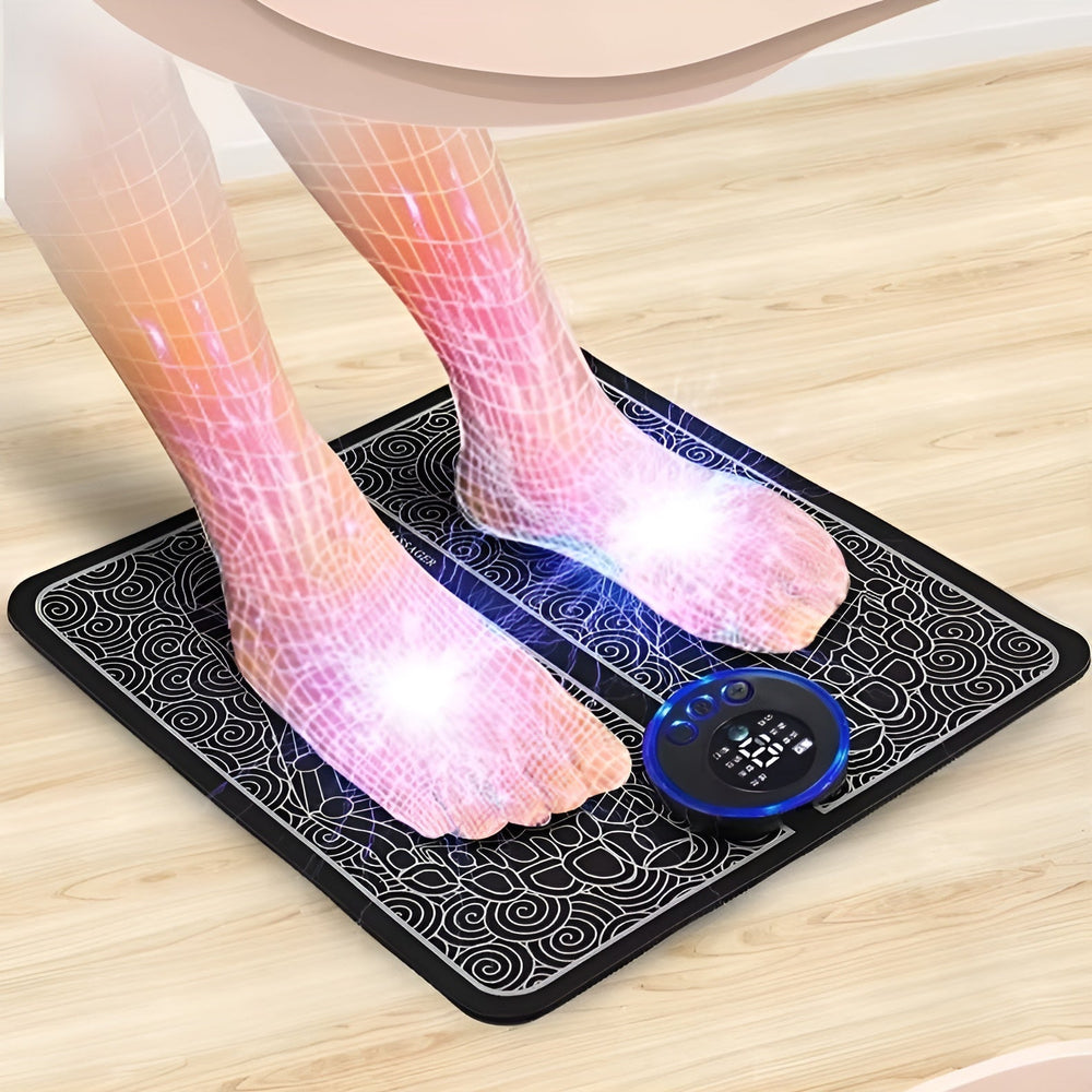 FeetRelief 1+1 GRATIS: Smart EMS Puls Voet Verlichting Circulatie Massage Pad