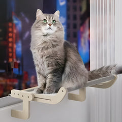 Catfri® HangingBed - Premium Verstelbare Houten Katten Hangmat Hangende Bed