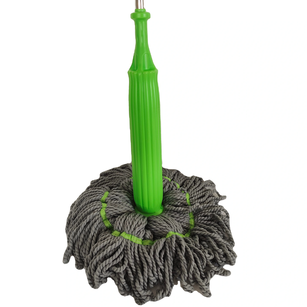 Cleaner Pro° SmartSqueeze 1+1 GRATIS: Handenvrije Zelf-Wringende Slimme Knijp Draai Dweil