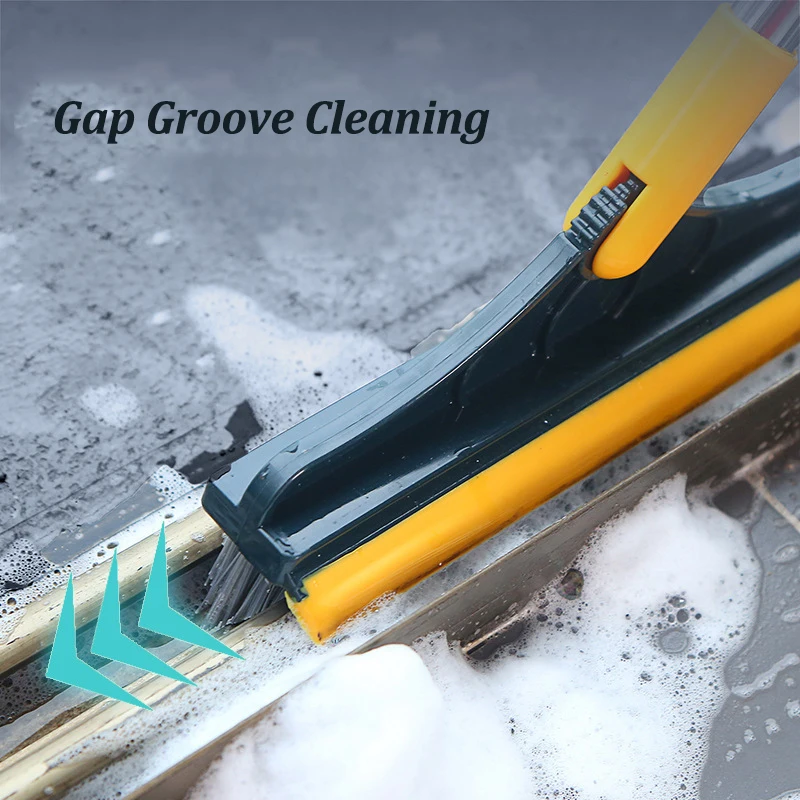 Cleaner Pro° MultiBroom 1+1 GRATIS: Roterende Lange Handgreep Multifunctionele Borstelbezem