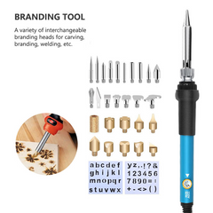 PyrographyKit - DIY Houtbrand Creatief Ambacht Ontwerp Pyrography Meerdere Tips Kit