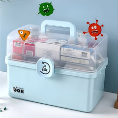 Globetrek° SmartStorage - Multifunctionele Drie-Laags Transparante Slimme Opberg Organizer