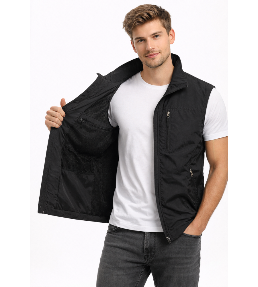 Icone™ CasualVest: Comfortabele Casual Stijl Veelzijdig Outdoor Vest