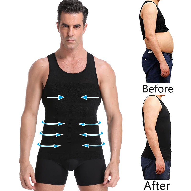 Icone™ BodyShaper 1+1 GRATIS - Mannen Stijlvolle Slank Fit Tank Lichaam Vormer