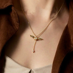 Jewelance™ WingsNecklace 1+1 GRATIS: Elegante Minimalistische Stijl Vleugels Ketting