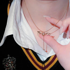 Jewelance™ WingsNecklace 1+1 GRATIS: Elegante Minimalistische Stijl Vleugels Ketting
