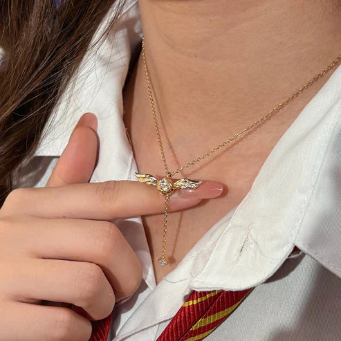 Jewelance™ WingsNecklace 1+1 GRATIS: Elegante Minimalistische Stijl Vleugels Ketting