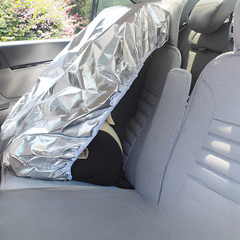 SeatSunshade - Warmtebeschermende Zonnebescherming voor Kinderautostoelen