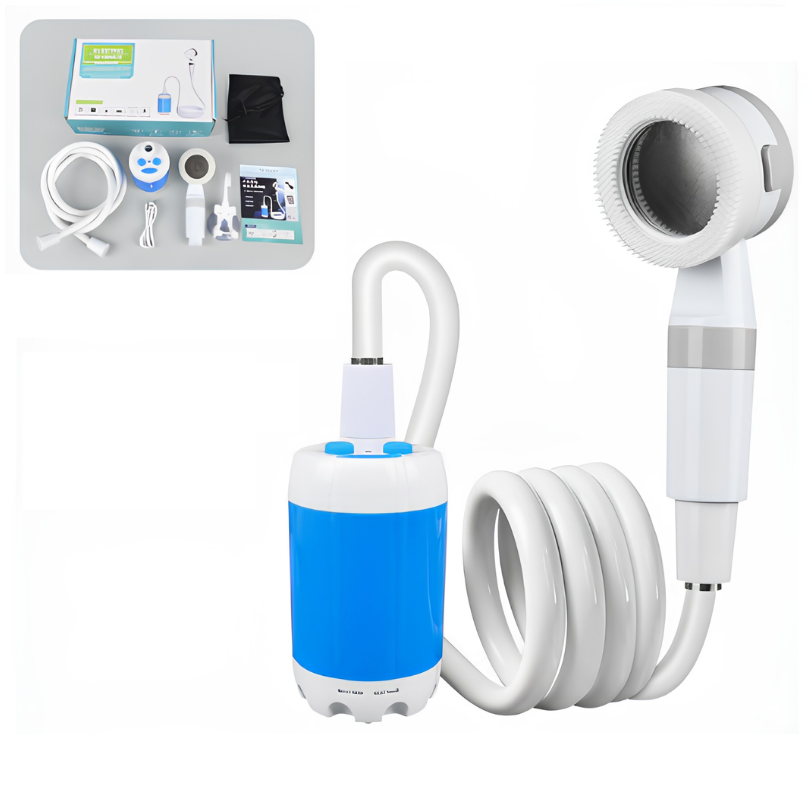 Globetrek° PortableShower: Oplaadbare Draagbare Pomp Handdouche