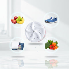 Cleaner Pro° MultiWasher: Draagbare Multifunctionele Mini Turbine Wasmachine