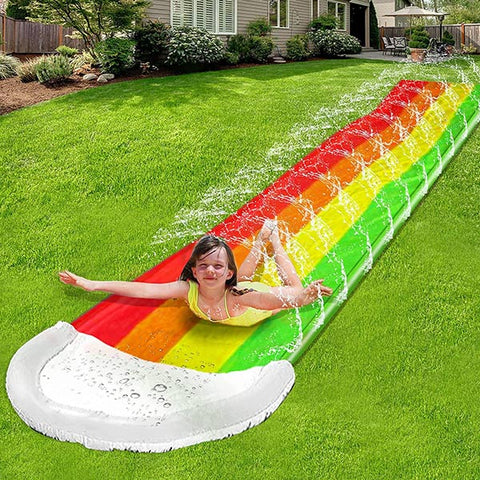 Kletshuts™ WaterSlide: Snelle Opzet Opblaasbare Waterglijbaan