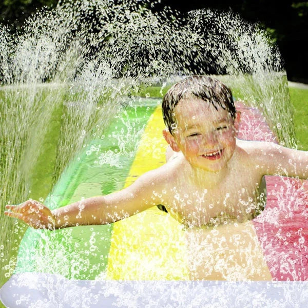 Kletshuts™ WaterSlide: Snelle Opzet Opblaasbare Waterglijbaan