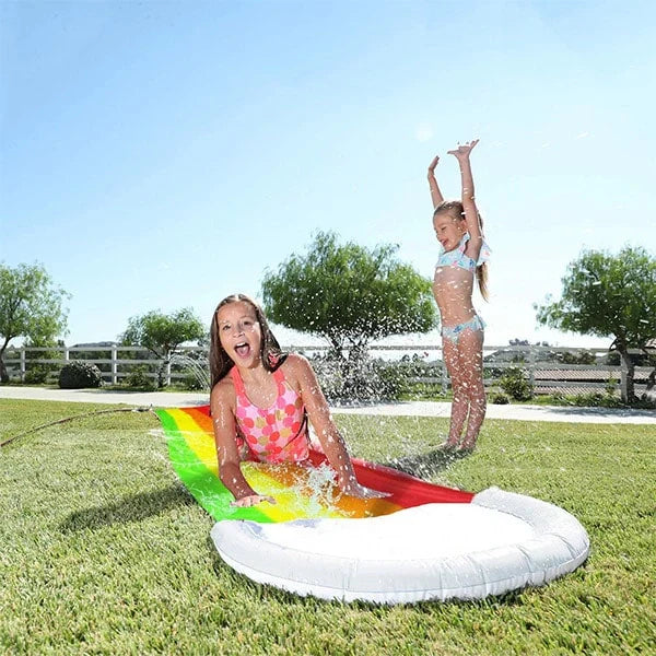 Kletshuts™ WaterSlide: Snelle Opzet Opblaasbare Waterglijbaan