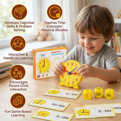 Kletshuts™ LearningClock: Interactief Tijd Leer Spel Leerklok