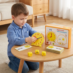 Kletshuts™ LearningClock: Interactief Tijd Leer Spel Leerklok