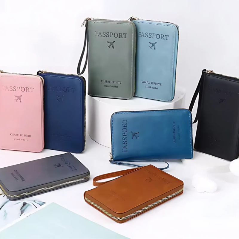 Icone™ TravelWallet 1+1 GRATIS: Alles-In-Één Paspoorthouder En Reisportemonnee