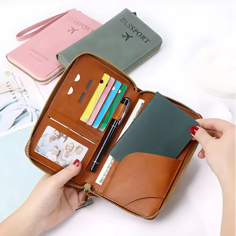 Icone™ TravelWallet 1+1 GRATIS: Alles-In-Één Paspoorthouder En Reisportemonnee
