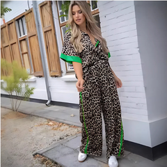 Icone™ LeopardOutfit: De Hele Dag Comfort Met 2 Delige Luipaard Outfitset