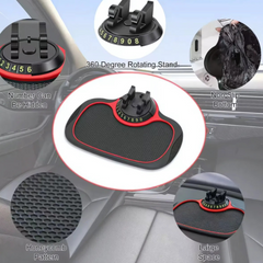 Holder360° PhoneMat 1+1 GRATIS: Multifunctionele Antislip Dashboard Telefoonmat