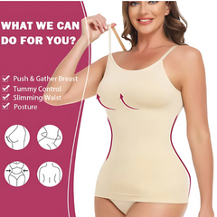 Icone™ ShapingTop 1+1 GRATIS: De Hele Dag Vormgevend Hemdje Topje Met Naadloos Slanke Pasvorm