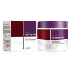 Rose® KeratinMask: Kleur En Diepe Herstel Paarse Keratine Toning Haarmasker
