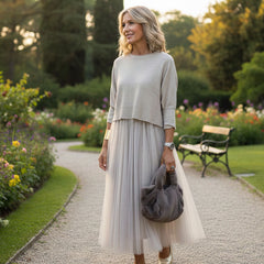 Icone™ TulleDress - Elegante Stijlvolle En Klassieke Tulle Jurk