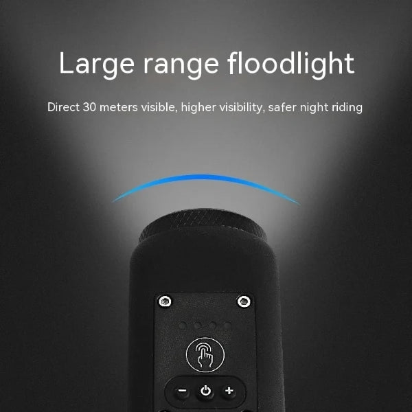 HornLight: 2-In-1 Hoogzichtbare Lamp En Luide Toeter Voor Fiets