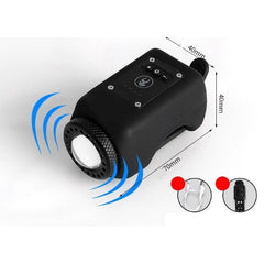 HornLight: 2-In-1 Hoogzichtbare Lamp En Luide Toeter Voor Fiets
