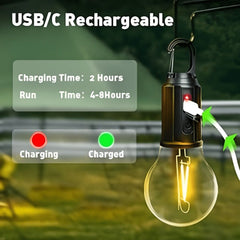 Ledsen™ HangingBulbs 1+1 GRATIS: Draadloze Oplaadbare Gezellige Ambient Hangend Lampje