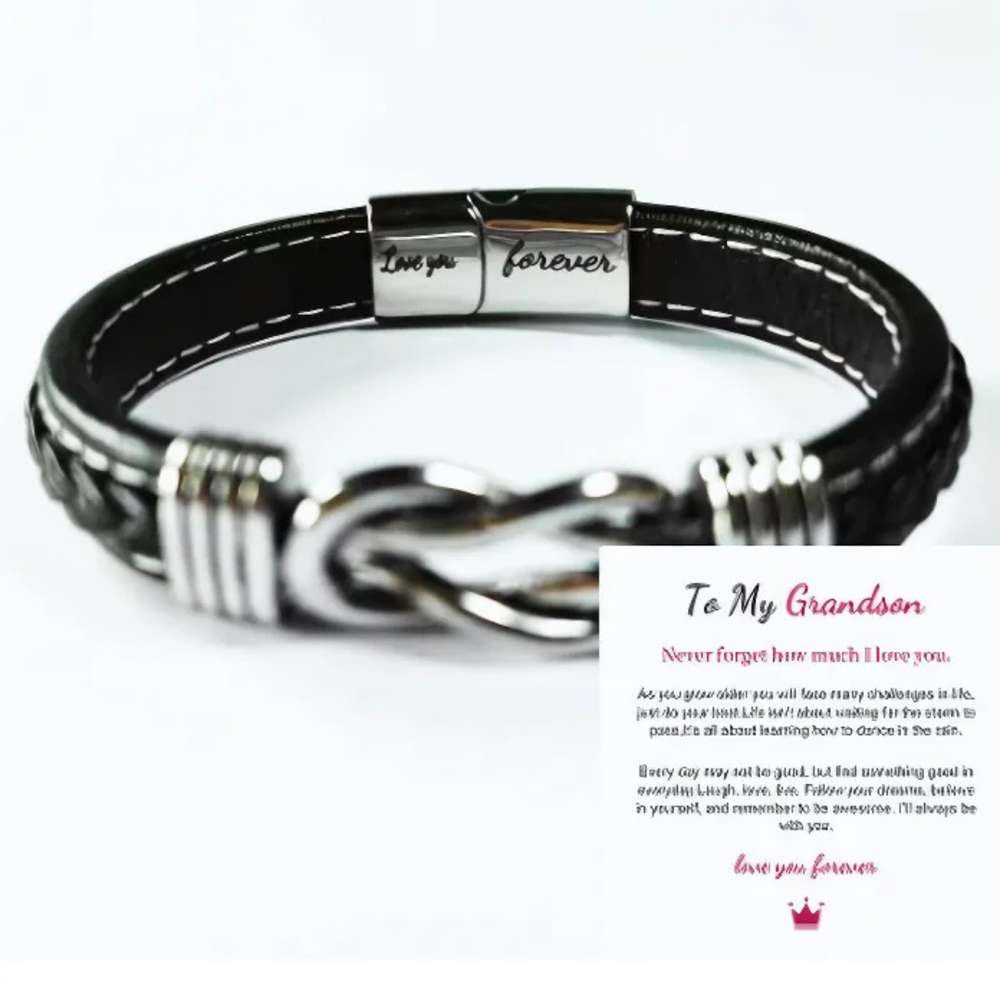 Jewelance™ InfinityBracelet: Oneindige Knoop Armband met Toewijding Kaart