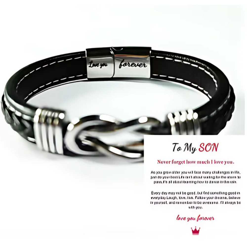 Jewelance™ InfinityBracelet: Oneindige Knoop Armband met Toewijding Kaart