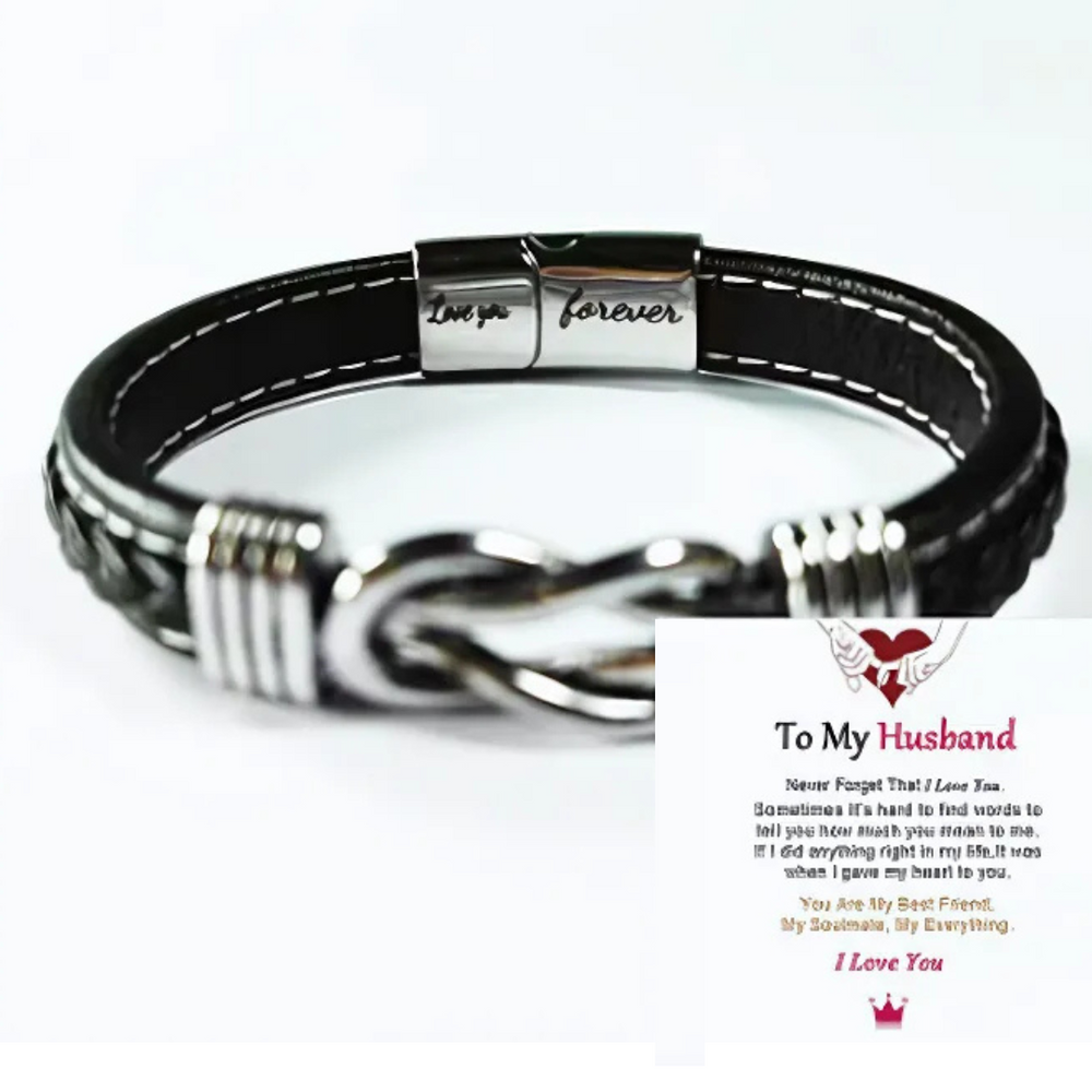 Jewelance™ InfinityBracelet: Oneindige Knoop Armband met Toewijding Kaart